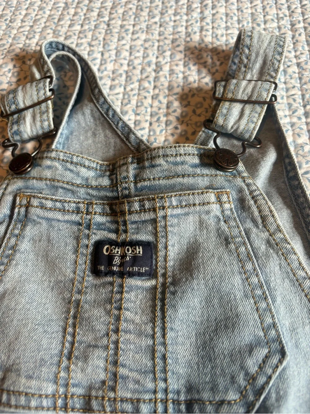 OshKosh B'gosh Light Denim Toddler Overalls